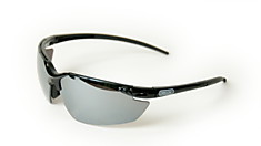 Защитные очки черные зеркальные (блистер) Q545833