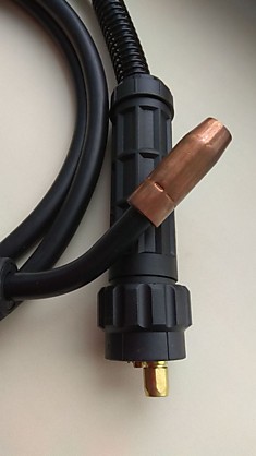 Горелка к сварочному аппарату WESTER INMIG150, INMIG180 в комплекте с кабелем 84599