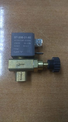 Клапан электромагнитный c регулировкой ST-20B-21-80 (d=1.3), zs