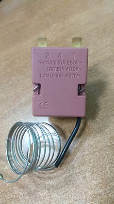 Терморегулятор (50-300С) капиллярный - 1000 мм (2 конт.)