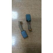 Щетки угольные (комплект) дисковой пилы DAS1500 (11х6х15мм, пружинка, пятак- круг 9мм)