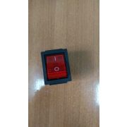 Выключатель клавишный 250V 16A (4c) ON-OFF красный