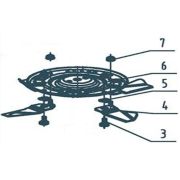 Ножи газонокосилки HYUNDAI L4300S (комплект)