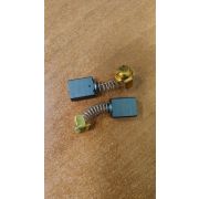 Щетки угольные 7х13х16 HITACHI (пружина,пятак 14,ушки)