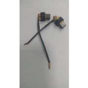 Щетки 6х9х10,7 (пружина, пятак-зацепы) с щеткодержателем BOSCH 1755/1760/1765 (2610393209)