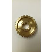 Шестерня редуктора снегоуборщика (d-66-19,h-17 24-зуб.,шпонка-5мм.) №1
