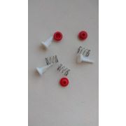 Клапан обратный распределительной головки помпы мойки KARCHER 5.55 (компл. 3шт.)