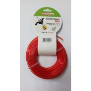 Леска КАМ-tools 2,4мм 15м звезда(красн)