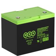 Аккумулятор WBR GPC12-75