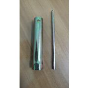 Ключ свечной 21мм. в комплекте с воротком