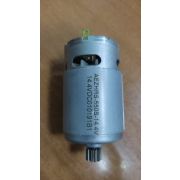 Двигатель шуруповерта 14,4 В с пазами, шестерня 12 зубов к Интерскол Ni-Cd