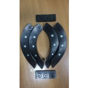 Резиновая накладка шнека снегоуборщика DAST3000E (комплект)